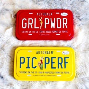 Two Makeup Palettes by theBalm - eyeshadow & blush